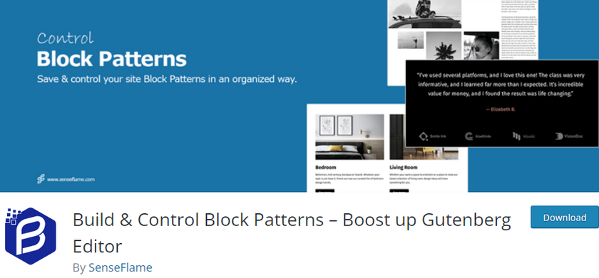 plugin to create gutenberg block patterns