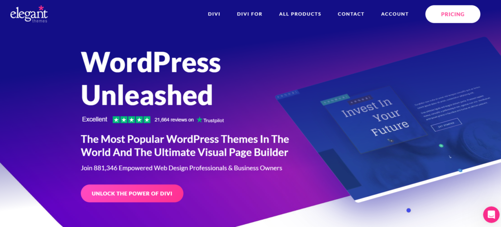 divi - WordPress themes for online courses
